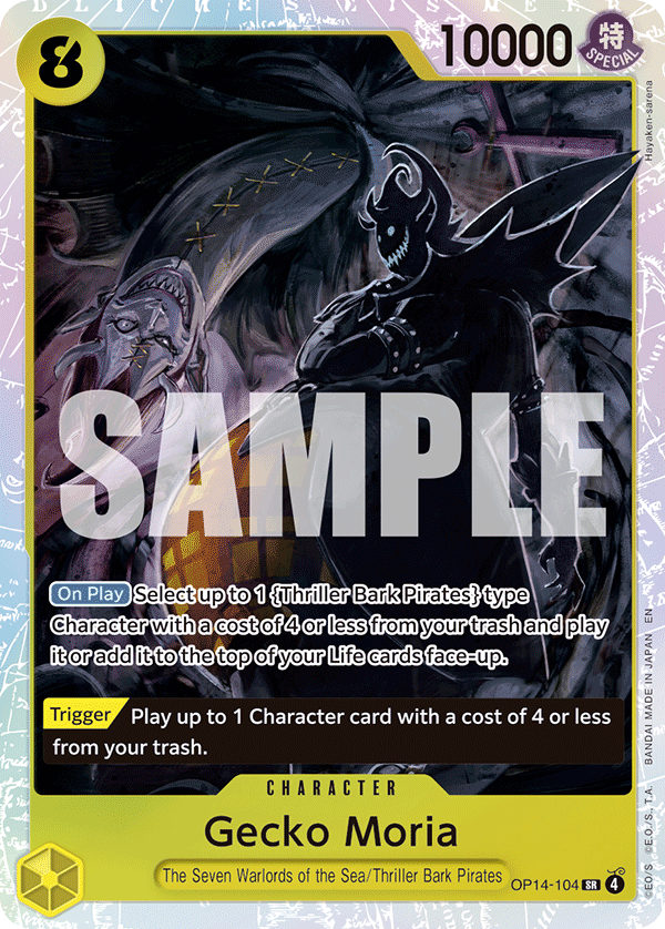 Gecko Moria - OP14-104 - THE AZURE SEA’S SEVEN