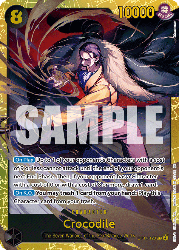 Crocodile - OP14-120 - THE AZURE SEA’S SEVEN