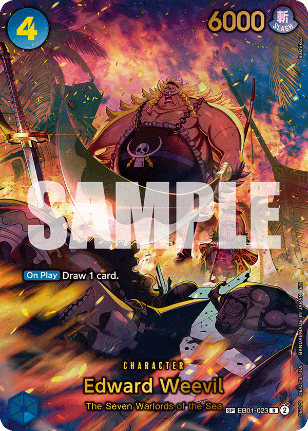 Edward Weevil (SP) - EB01-023 - THE AZURE SEA’S SEVEN