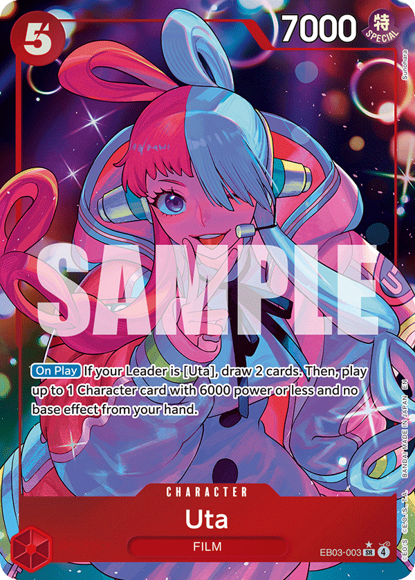 Uta (Alternate Art) - EB03-003 - ONE PIECE HEROINES EDITION