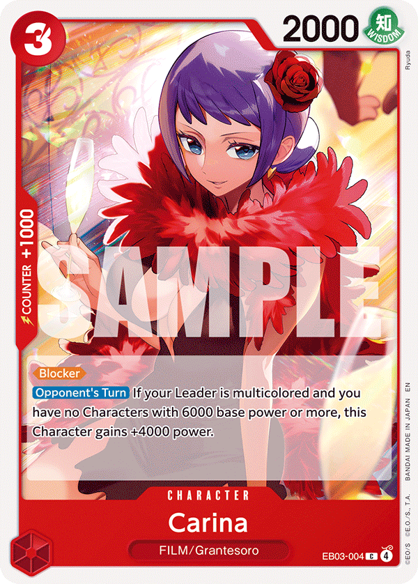 Carina - EB03-004 - ONE PIECE HEROINES EDITION