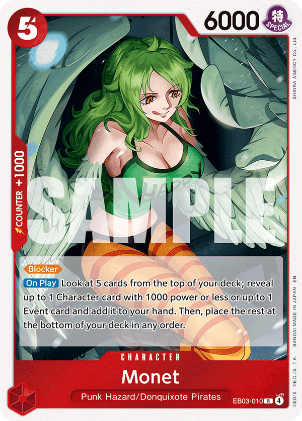 Monet - EB03-010 - ONE PIECE HEROINES EDITION