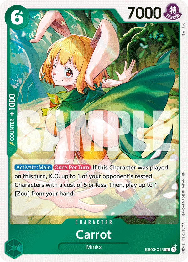 Carrot - EB03-013 - ONE PIECE HEROINES EDITION