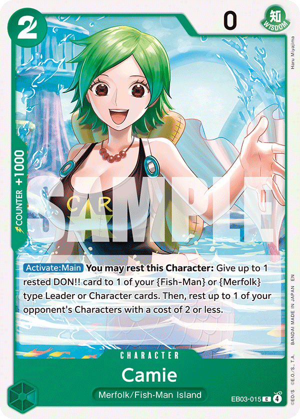 Camie - EB03-015 - ONE PIECE HEROINES EDITION
