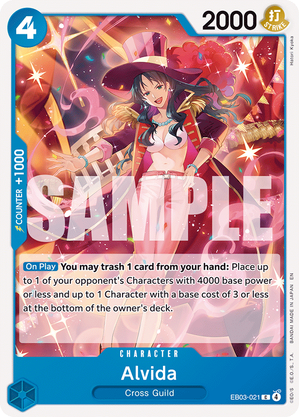 Alvida - EB03-021 - ONE PIECE HEROINES EDITION