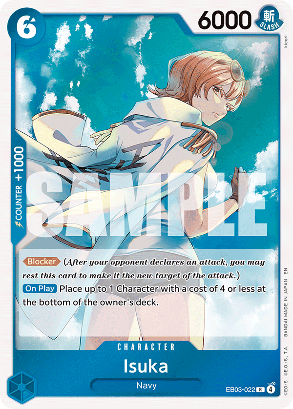 Isuka - EB03-022 - ONE PIECE HEROINES EDITION
