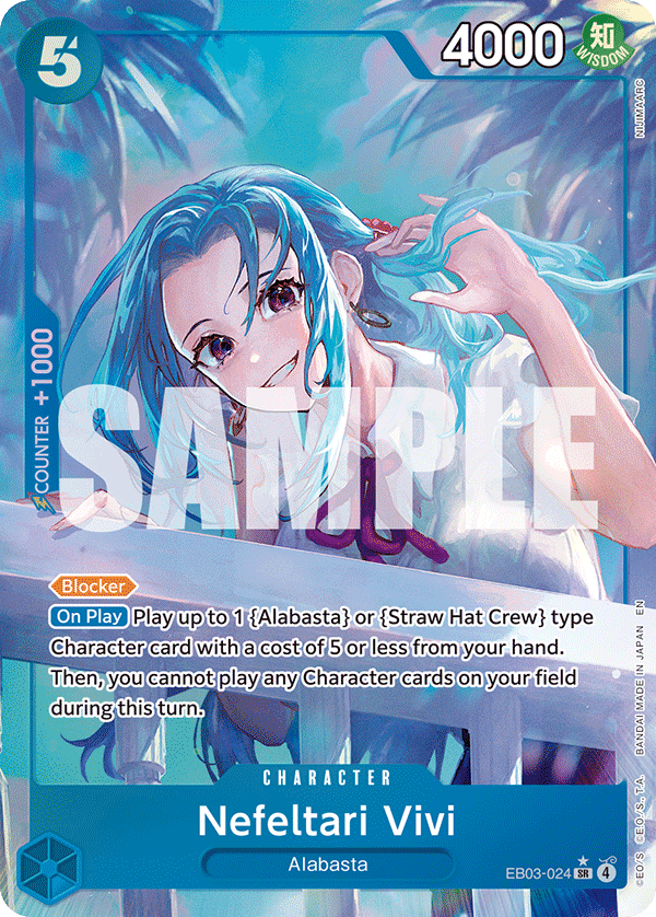 Nefeltari Vivi (Alternate Art) - EB03-024 - ONE PIECE HEROINES EDITION