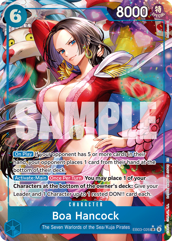 Boa Hancock (Alternate Art) - EB03-026 - ONE PIECE HEROINES EDITION