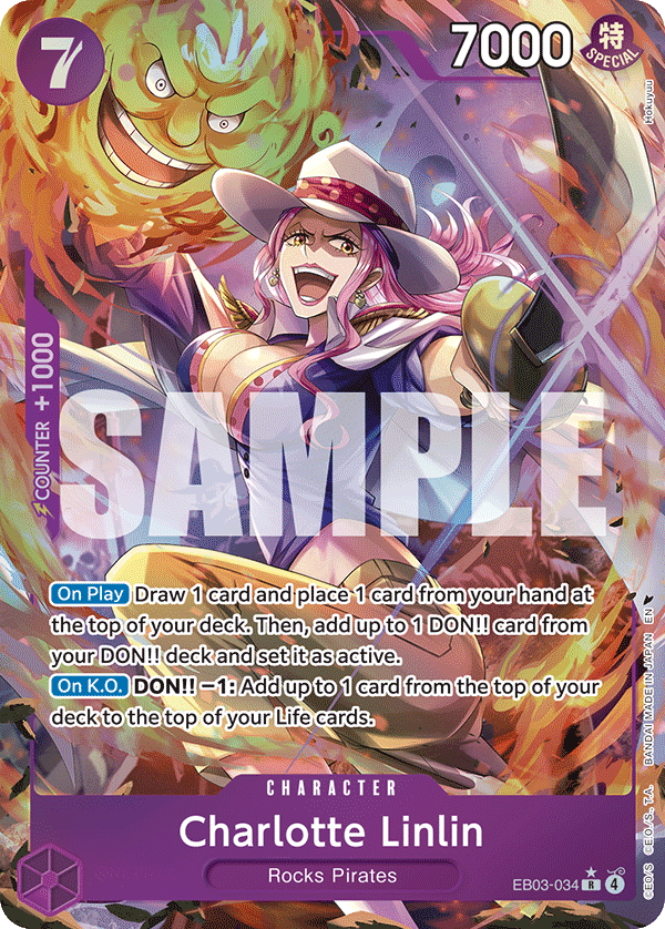 Charlotte Linlin (Alternate Art) - EB03-034 - ONE PIECE HEROINES EDITION