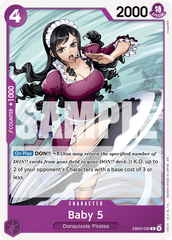 Baby 5 - EB03-036 - ONE PIECE HEROINES EDITION