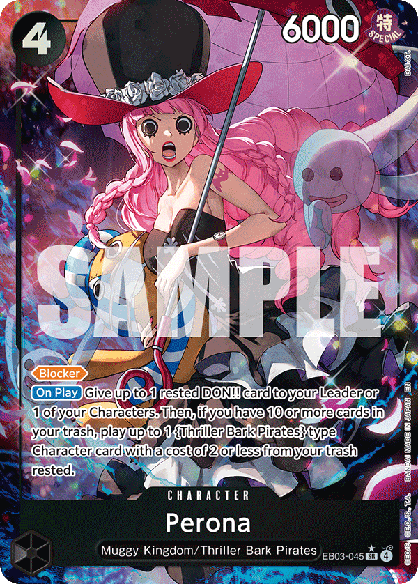 Perona (Alternate Art) - EB03-045 - ONE PIECE HEROINES EDITION