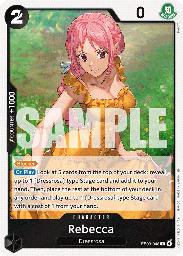 Rebecca - EB03-048 - ONE PIECE HEROINES EDITION