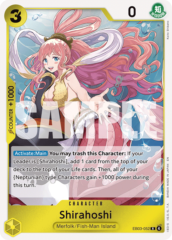 Shirahoshi - EB03-052 - ONE PIECE HEROINES EDITION