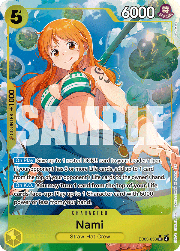 Nami (Alternate Art) - EB03-053 - ONE PIECE HEROINES EDITION