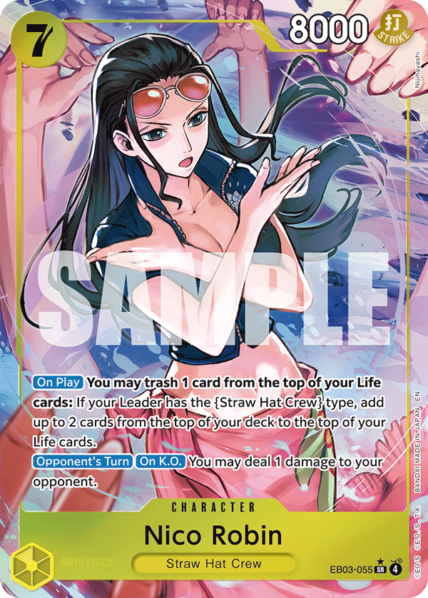 Nico Robin (Alternate Art) - EB03-055 - ONE PIECE HEROINES EDITION