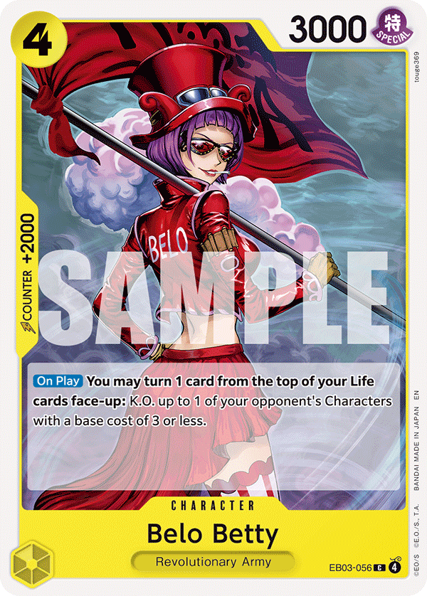 Belo Betty - EB03-056 - ONE PIECE HEROINES EDITION