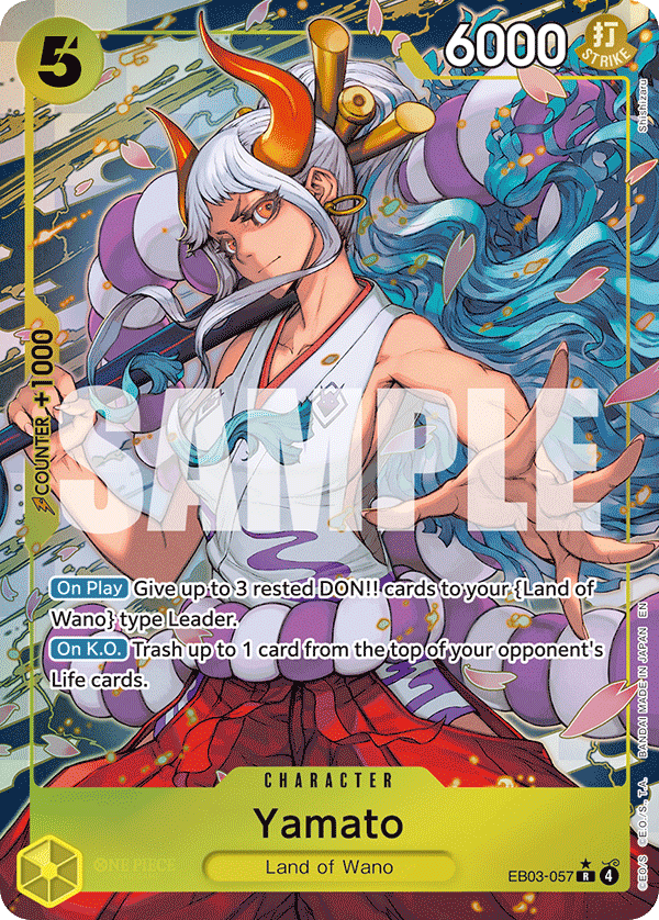 Yamato (Alternate Art) - EB03-057 - ONE PIECE HEROINES EDITION