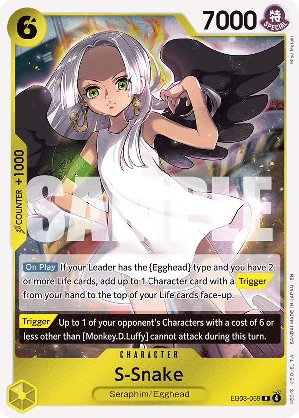 S-Snake - EB03-059 - ONE PIECE HEROINES EDITION