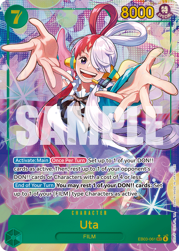 Uta (Alternate Art) - EB03-061 - ONE PIECE HEROINES EDITION