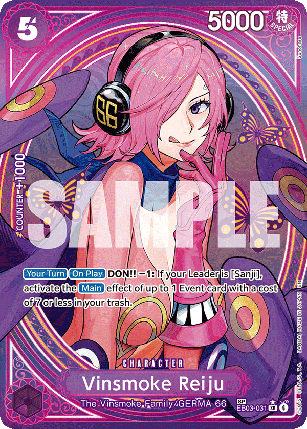 Vinsmoke Reiju (SP) - EB03-031 - ONE PIECE HEROINES EDITION