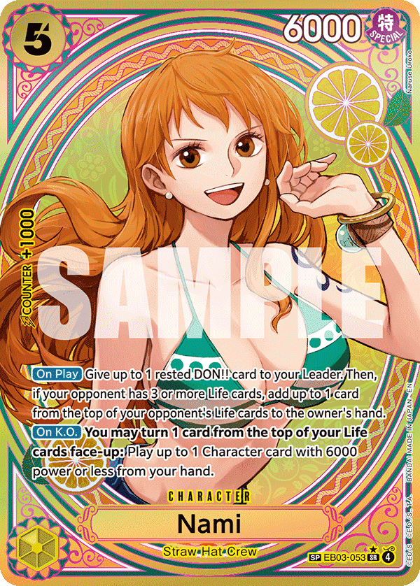 Nami (SP) - EB03-053 - ONE PIECE HEROINES EDITION