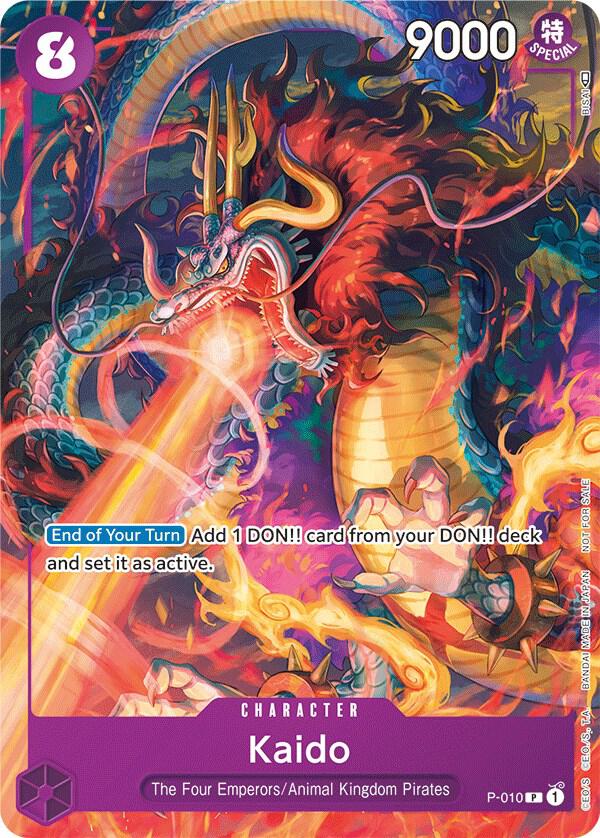 Kaido (Tournament Pack Vol. 1) - P-010 - One Piece Promotion Cards