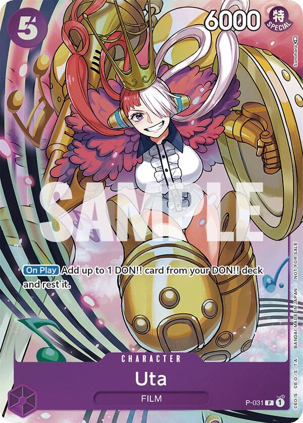 Uta (Event Pack Vol. 1) - P-031 - One Piece Promotion Cards