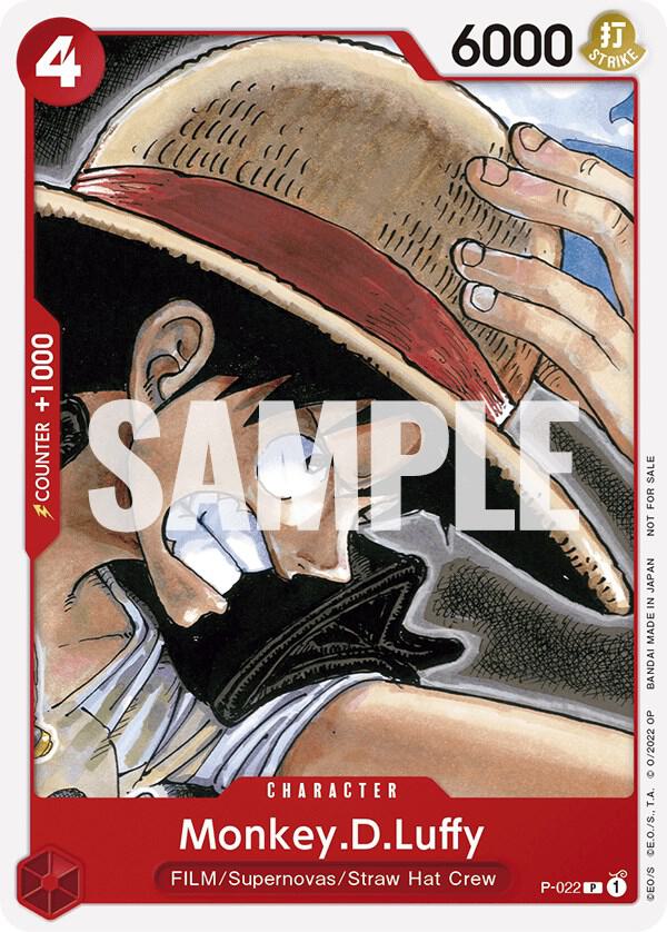 Monkey.D.Luffy (One Piece Film Red) - P-022 - One Piece Promotion Cards