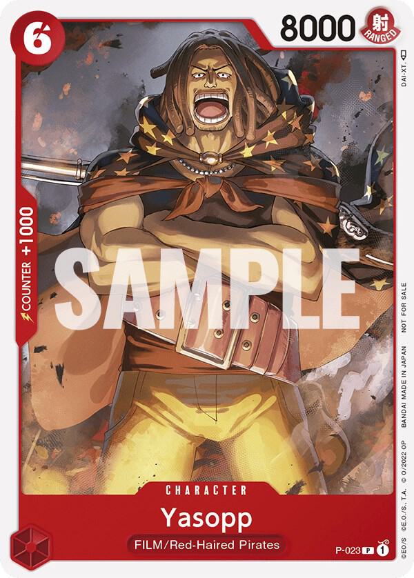 Yasopp (One Piece Film Red) - P-023 - One Piece Promotion Cards