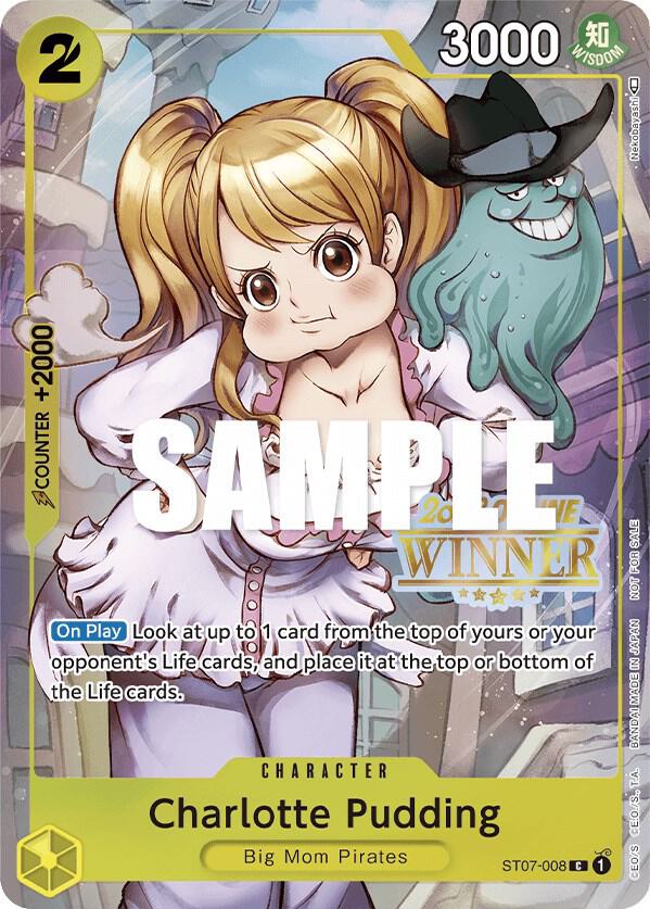Charlotte Pudding (Online Regional 2023, Winner) - ST07-008 - One Piece Promotion Cards