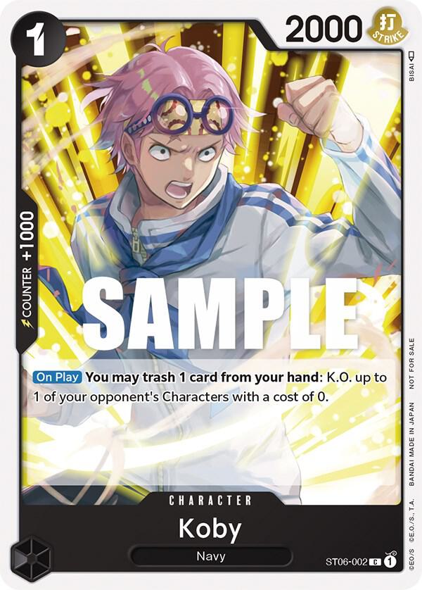 Koby (Promotion Pack 2023) - ST06-002 - One Piece Promotion Cards