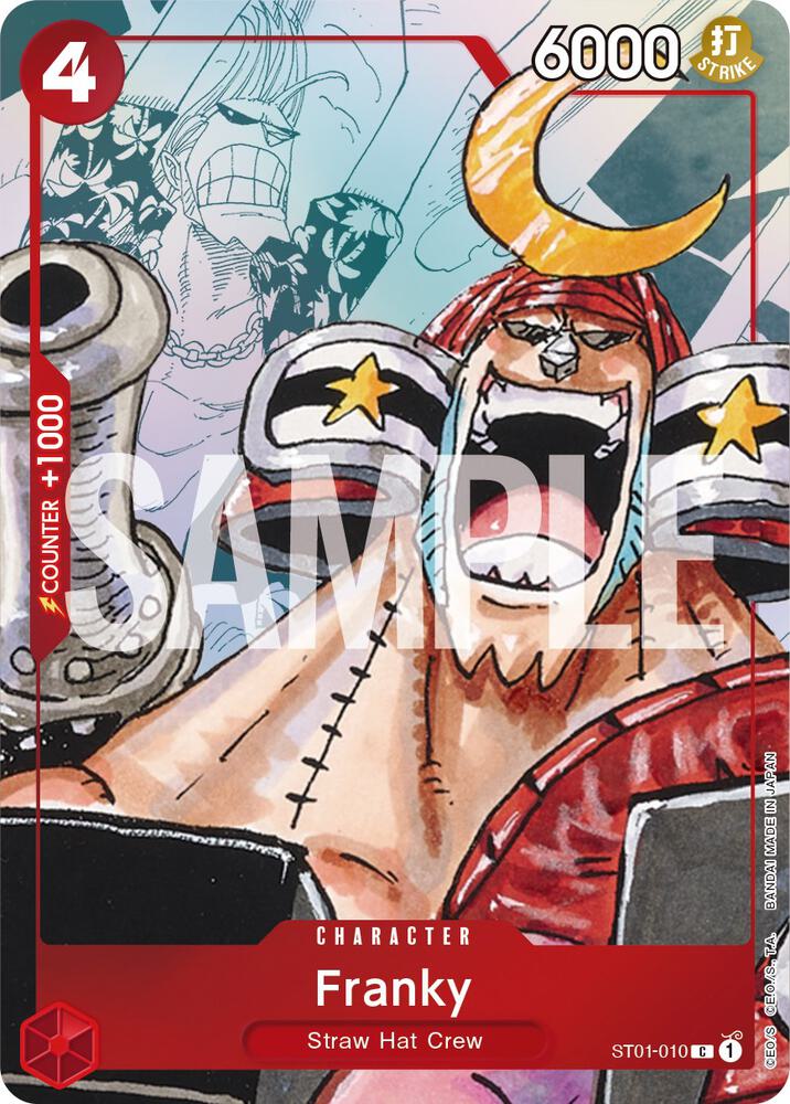 Franky (Alternate Art) - ST01-010 - One Piece Promotion Cards