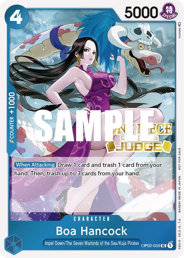 Boa Hancock (Judge) - OP02-059 - One Piece Promotion Cards