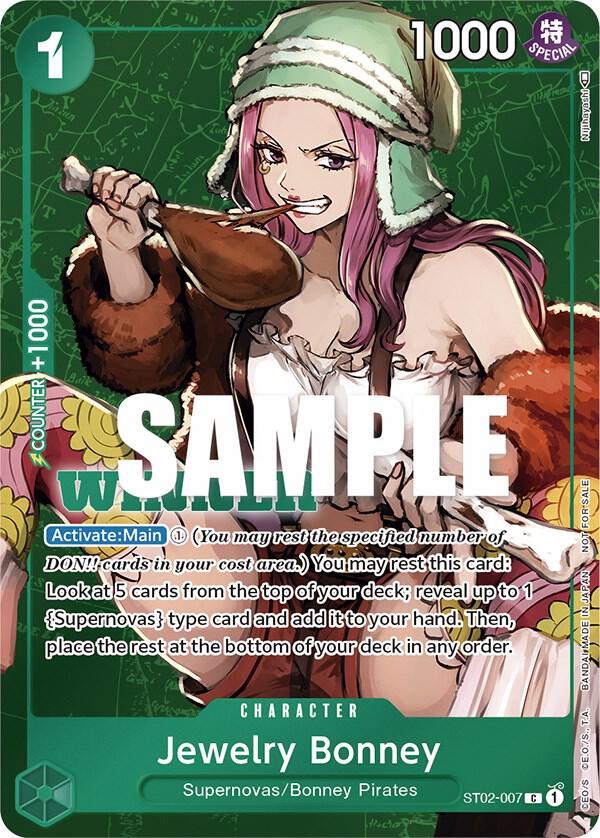 Jewelry Bonney (Tournament Pack Vol. 3, Winner) - ST02-007 - One Piece Promotion Cards