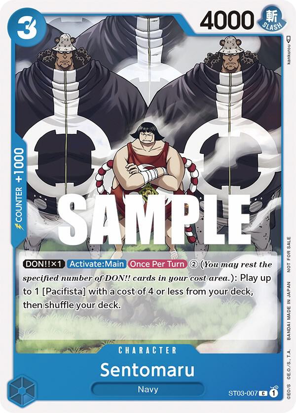 Sentomaru (Tournament Pack Vol. 3, Participant) - ST03-007 - One Piece Promotion Cards