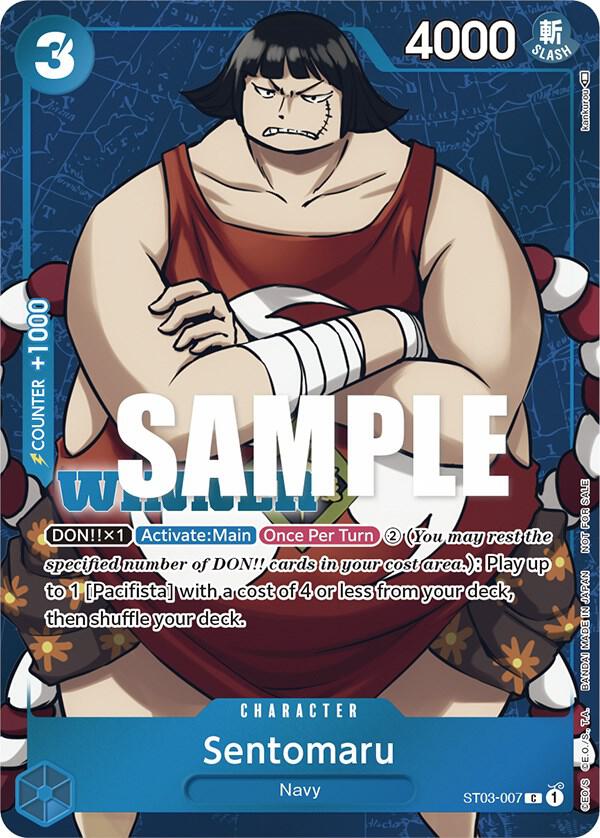 Sentomaru (Tournament Pack Vol. 3, Winner) - ST03-007 - One Piece Promotion Cards