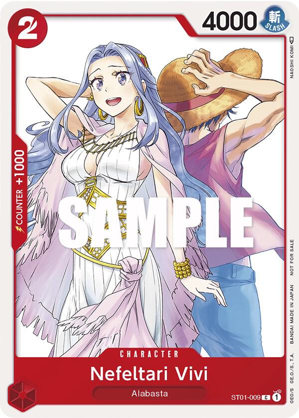 Nefeltari Vivi (OP-03 Pre-Release Tournament, Participant) - ST01-009 - One Piece Promotion Cards