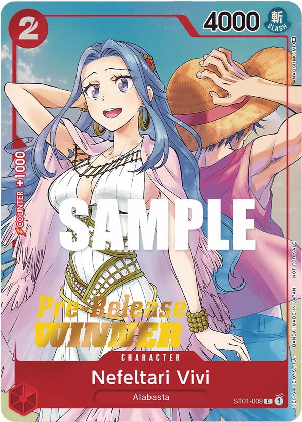 Nefeltari Vivi (OP-03 Pre-Release Tournament, Winner) - ST01-009 - One Piece Promotion Cards