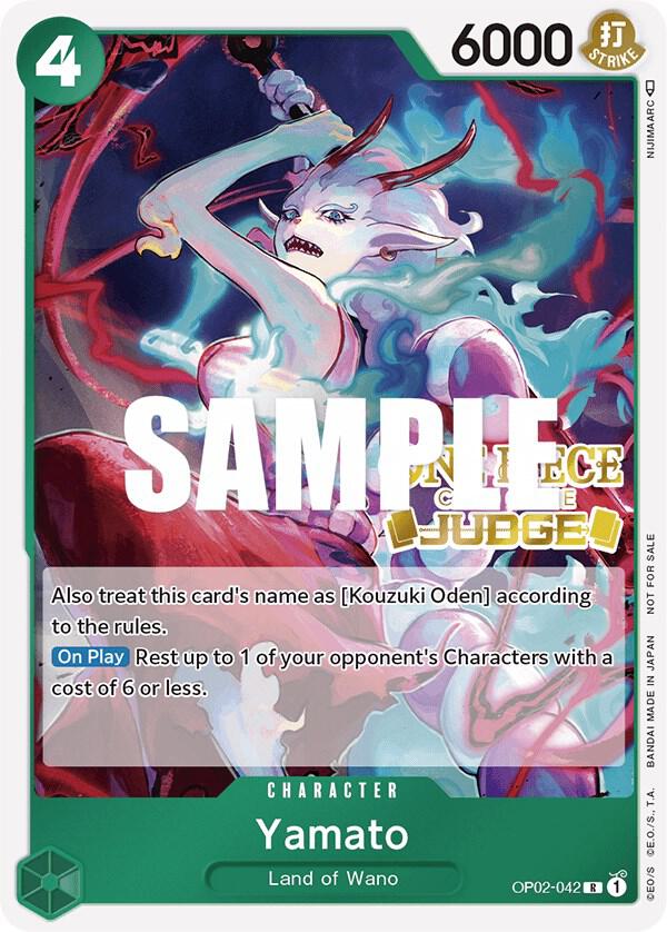 Yamato (Judge) - OP02-042 - One Piece Promotion Cards