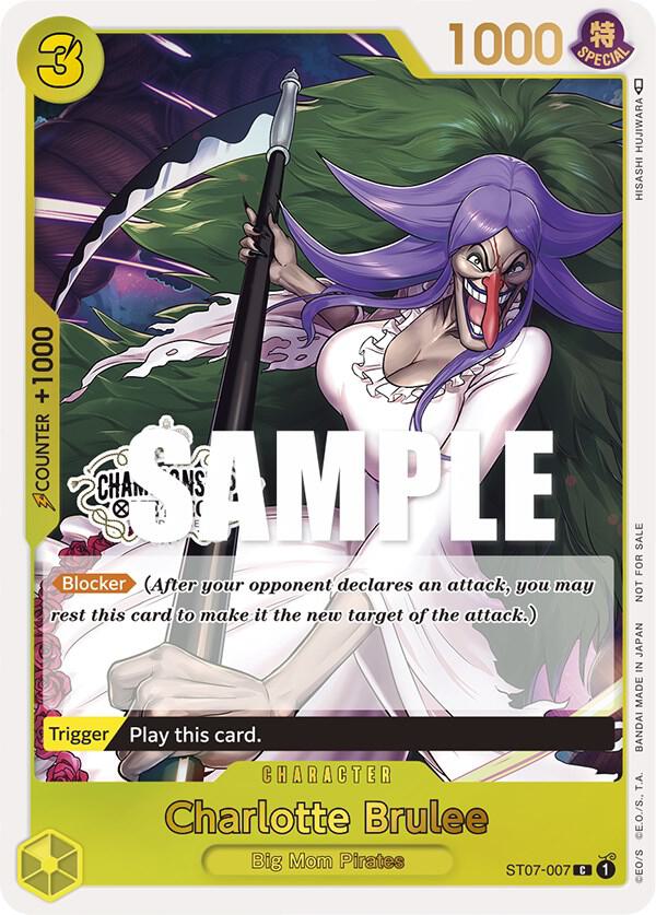 Charlotte Brulee (Store Championship Participation Pack) - ST07-007 - One Piece Promotion Cards
