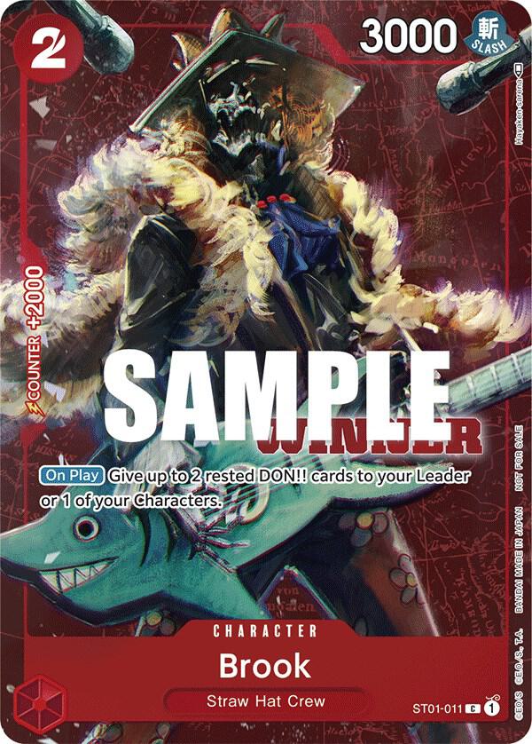 Brook (Winner Pack Vol. 4) - ST01-011 - One Piece Promotion Cards