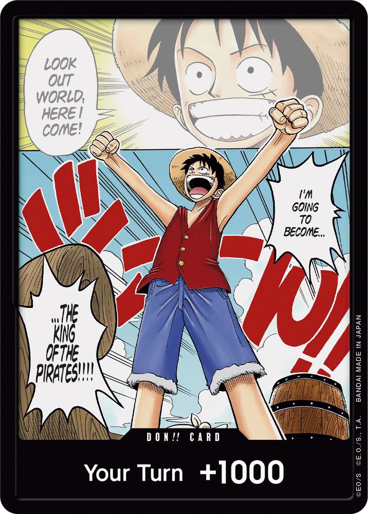 DON!! Card (Manga, Alternate Art) - DON!! - ROMANCE DAWN