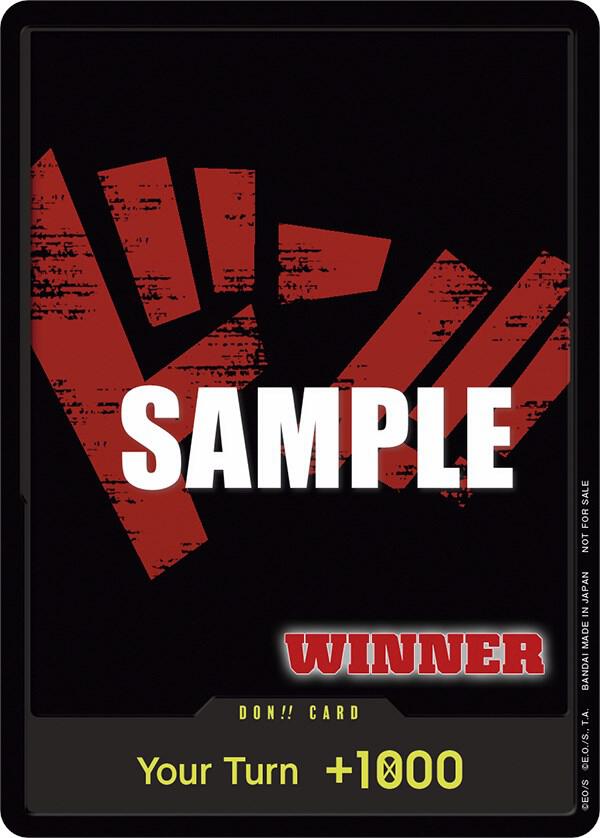 DON!! Card (Tournament Pack Vol. 2, Winner) - DON!! - One Piece Promotion Cards