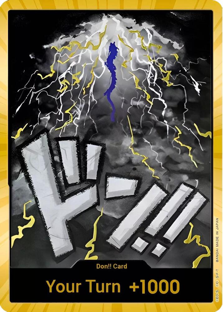 DON!! Card (Kaido, Gold) - DON!! - ONE PIECE CARD THE BEST
