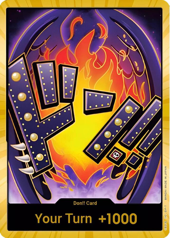 DON!! Card (King, Gold) - DON!! - ONE PIECE CARD THE BEST