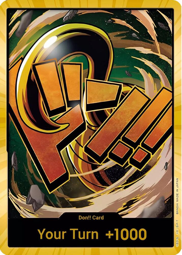 DON!! Card (Crocodile, Gold) - DON!! - ONE PIECE CARD THE BEST