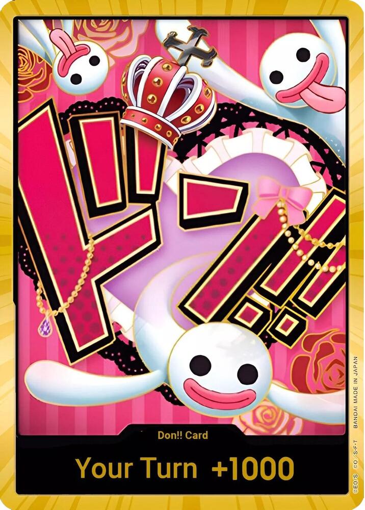 DON!! Card (Perona, Gold) - DON!! - ONE PIECE CARD THE BEST