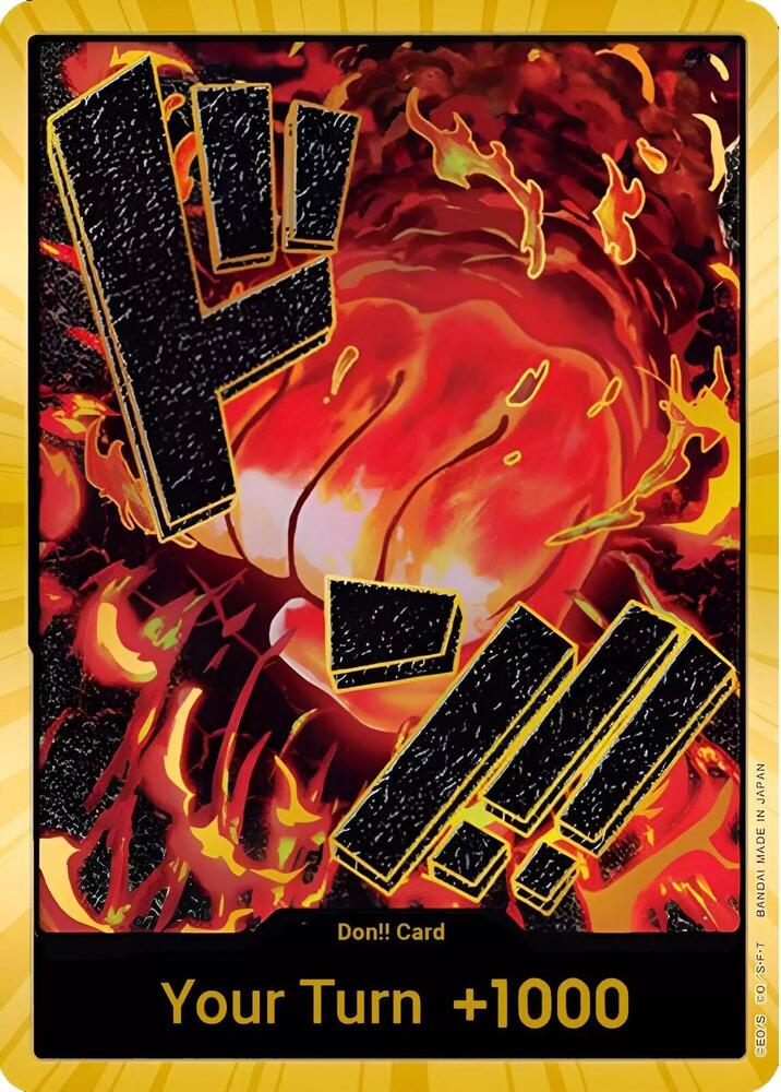 DON!! Card (Sakazuki, Gold) - DON!! - ONE PIECE CARD THE BEST
