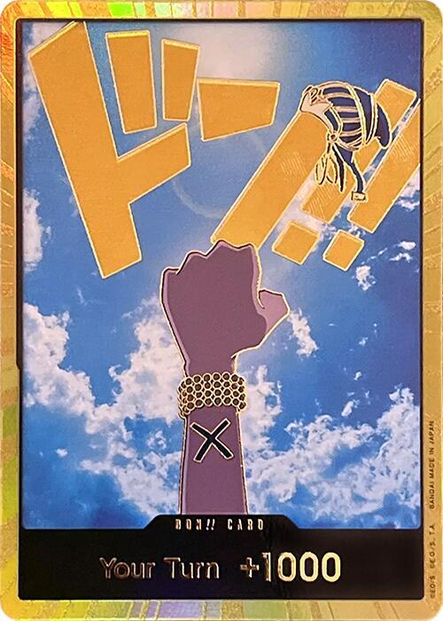 DON!! Card (Vivi, Gold) - DON!! - ONE PIECE CARD THE BEST
