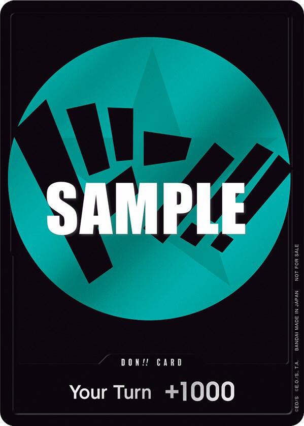 DON!! Card (Teal) - DON!! - One Piece Promotion Cards